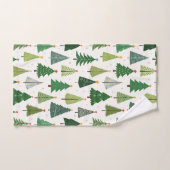 Retro-Bäume Badhandtuch Set (Handtuch)