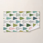 Retro-Bäume Badhandtuch Set (Handtuch)