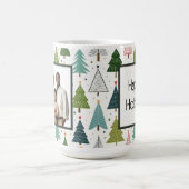 Retro-Bäume Kaffeetasse (Mittel)