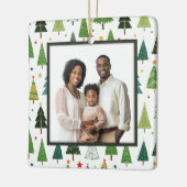 Retro-Bäume Keramikornament (Links)