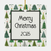 Retro-Bäume Keramikornament (Rückseite)