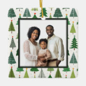 Retro-Bäume Keramikornament (Vorderseite)