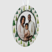 Retro-Bäume Ornament (Vorderseite)