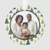 Retro-Bäume Ornament (Vorderseite)