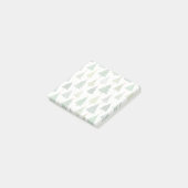 Retro-Bäume Post-it Klebezettel (angewinkelt)