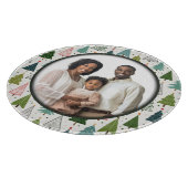 Retro-Bäume Schneidebrett (Ecke)