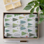 Retro-Bäume Seidenpapier (Geschenk)