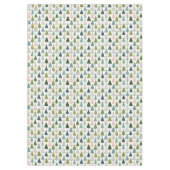 Retro-Bäume Tischdecke (Vorderseite)