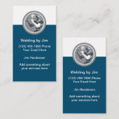 Retro-Bauschweiß Visitenkarte (Vorne/Hinten)