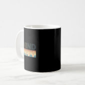 Retro Be Kind Deaf Kaffeetasse (Vorderseite Links)