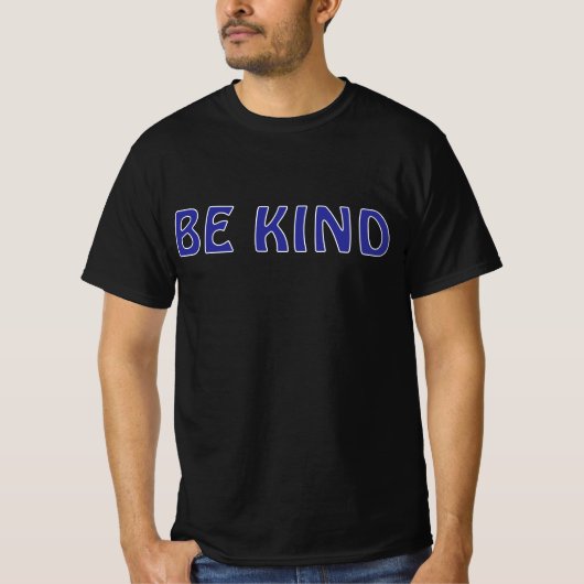 Retro Be Kind Grafischer T - Shirt (Vorderseite)