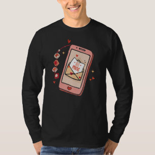 Retro be my Cell Phone Liebe Herzlichen Glückwunsc T-Shirt