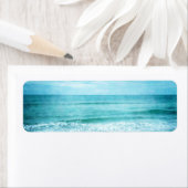 Retro Beach - Aquamarines blaues Wasser an der Küs (Insitu)