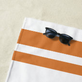 Retro Beach Bachelorette Custom Bridesmaid Geschen Strandtuch (Beispiel)