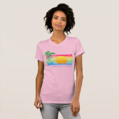 Retro Beach Grand Cayman T-Shirt (Vorne ganz)