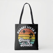 Retro Beach Tasche (Vorderseite)