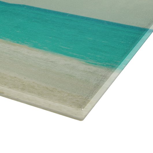 Retro Beach Thema Schneidebrett (Ecke)