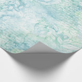 Retro Beach Thema Umhüllungspapier #3 Geschenkpapier (Ecke)