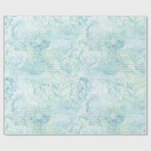 Retro Beach Thema Umhüllungspapier #3 Geschenkpapier (Flach)