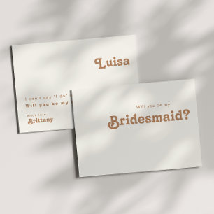 Retro Beach Vorschlagskarte für Elfenbein Einladung