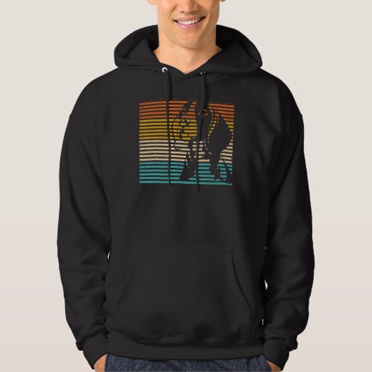 Retro-Beagle 3 Hoodie (Vorderseite)