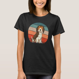 Retro Beagle Tierhunde Besitzer Beagle 1 T-Shirt