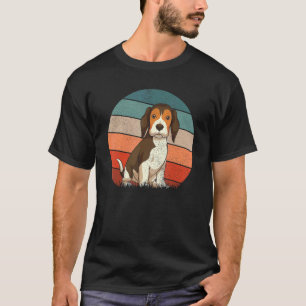 Retro Beagle Tierhunde Besitzer Beagle 1 T-Shirt