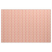 Retro Beat Muster Gelb Orange Stoff (Yard (91,4 cm))