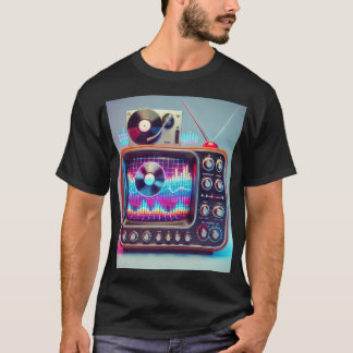 "Retro-Beatwave: Vintage Bilder, moderner Groove!" T-Shirt
