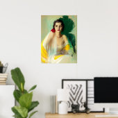 Retro Beauty 33 Poster (Heimbüro)