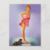 Retro Beauty 56 Postkarte (Vorderseite)