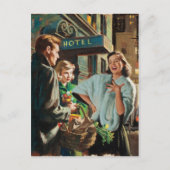 Retro Beauty 75 Postkarte (Vorderseite)