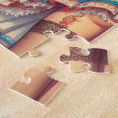 Retro Beauty Mexican Woman Puzzle (Seite)