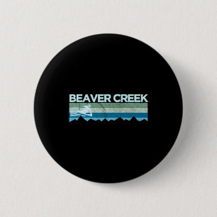 Retro Beaver Creek Button