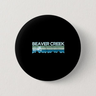 Retro Beaver Creek, Colorado Skilauf Button