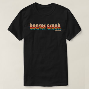 Retro Beaver Creek Ski Abenteuer T-Shirt