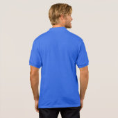 Retro Bedrängnis-Countrymusik-patriotische Polo Shirt (Schwarz voll)