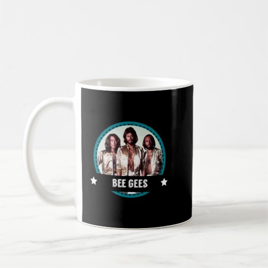 Retro Bee Ges Band 70er Tribute Icons Kaffeetasse (Links)