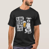Retro Beer Pun Bar Pub Crawl Party Men - Funny Bee T-Shirt (Vorderseite)