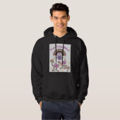 Retro Befreie deinen Geist Hoodie (Vorne ganz)