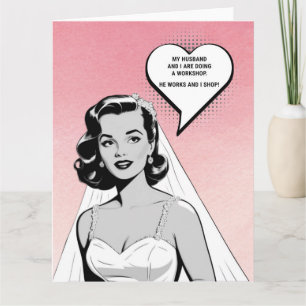 Retro-Begrüßung Karte