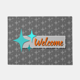 Retro-Begrüßungstür Fußmatte