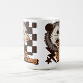Retro Behalt Talking Feral Possum: Angry Wild Anim Kaffeetasse (Mittel)