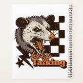 Retro Behalt Talking Feral Possum: Angry Wild Anim Planer (Rückseite)