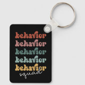 Retro Behavior Squad Behavioral Therapist Schlüsselanhänger (Rückseite)