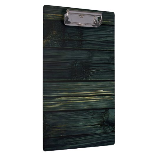 Retro Beige Bamboo Texture Pattern Clipboard Klemmbrett (Rechts)