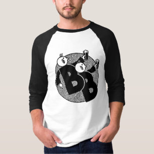 Retro belgisches Bier im Art Deco Stil T-Shirt