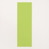 Retro Bell Blume Mandalas Green Yoga Mat Yogamatte (Rückseite)