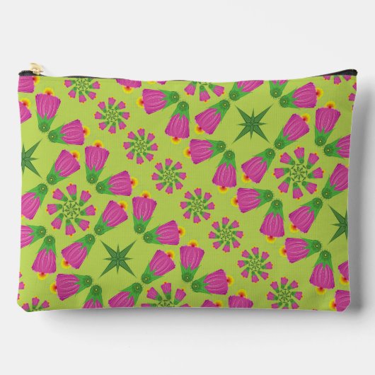 Retro Bell Blume Mandalas Großer Beutel (Vorderseite)