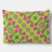 Retro Bell Blume Mandalas Großer Beutel (Rückseite)